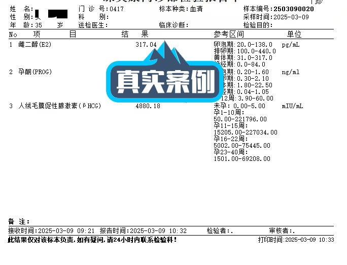 每一份早孕血值报告，都是我们最骄傲的“成绩单”-第4张图片